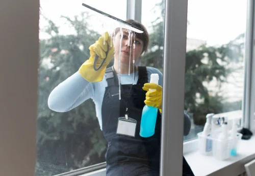 Nettoyage de vitres intérieures et extérieures à Rom